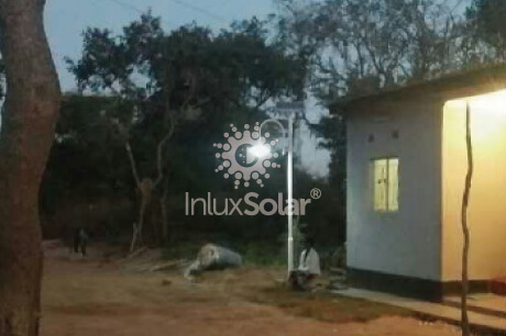 Farolas solares en zonas residenciales